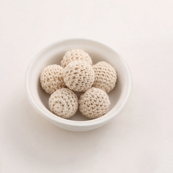 Wholesale 10PCS 20mm Yarn Beads